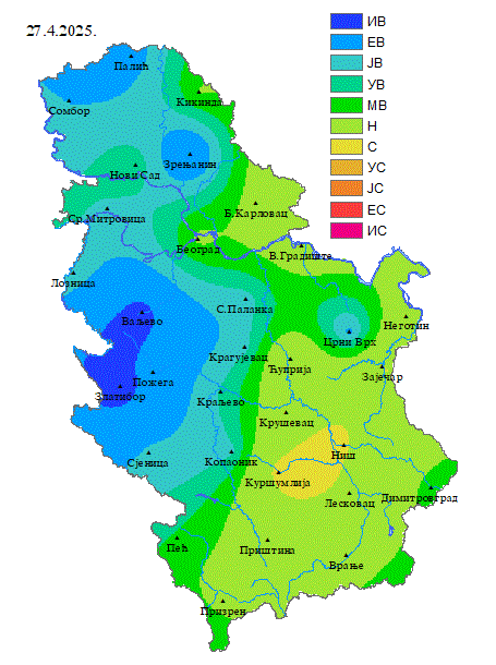 Monitoring suše