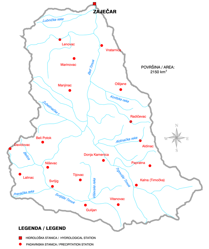 karta reka srbije RHMZ   Republički Hidrometeorološki zavod Srbije Kneza Višeslava  karta reka srbije