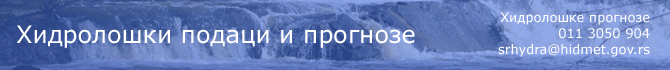 Хидрологија - Републички хидрометеоролошки завод Србије