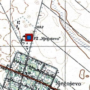 Локација: Нјегошево